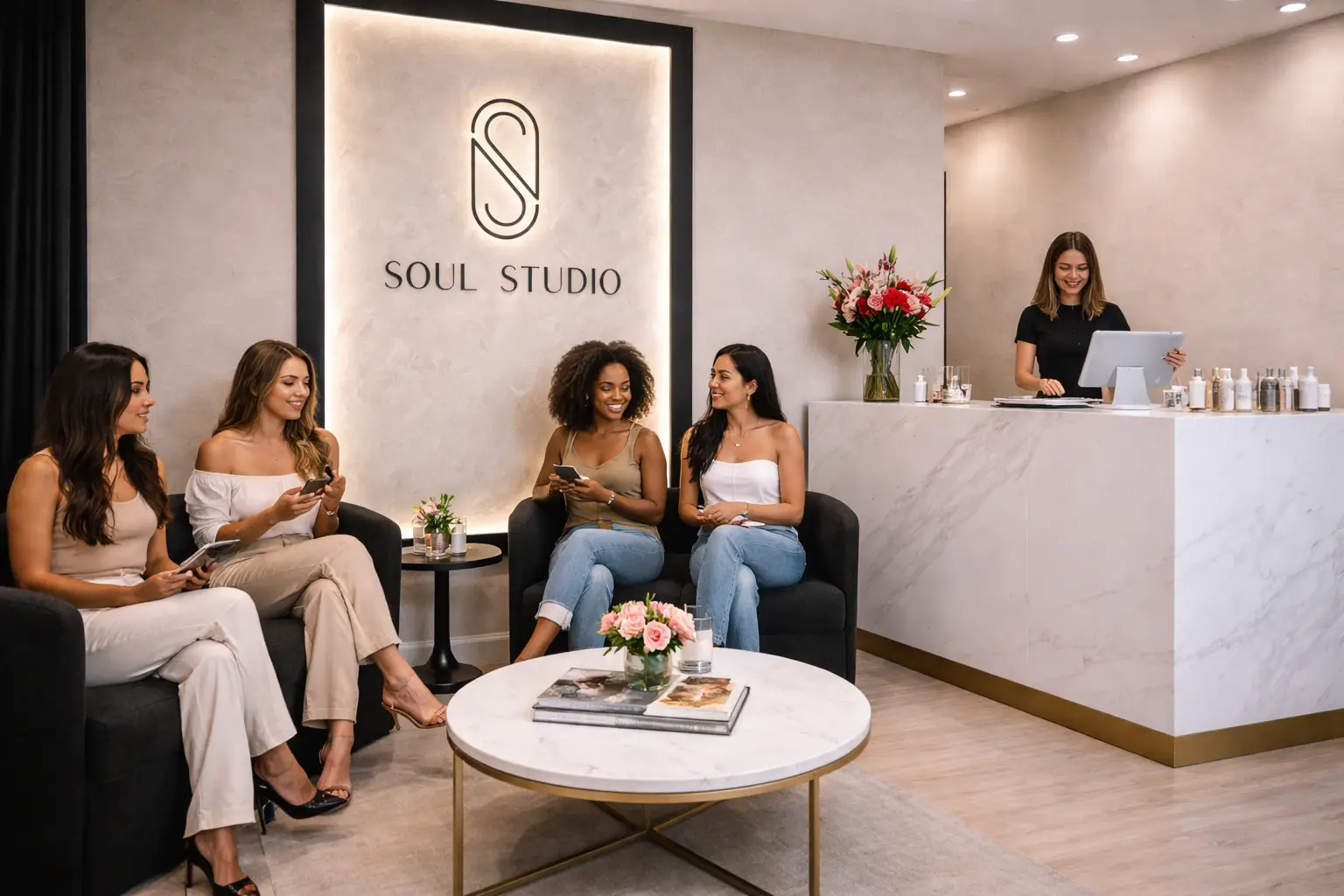 Lobby of Soullashesstudio.com